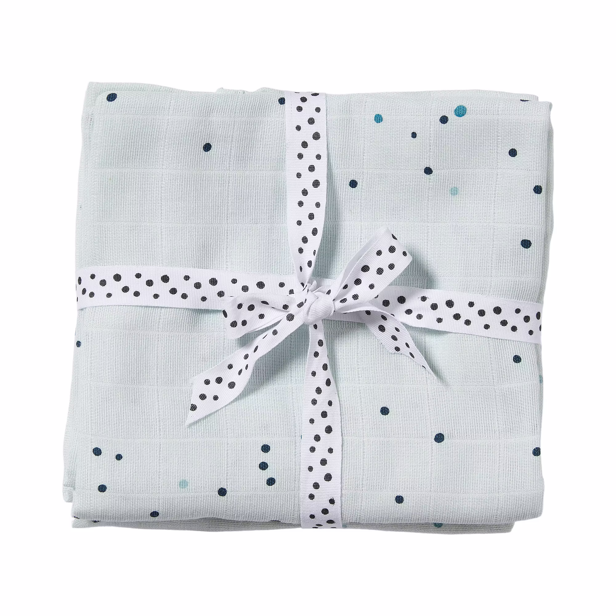 2er-Set Mulldecken Dreamy Dots Blue - Jamouz