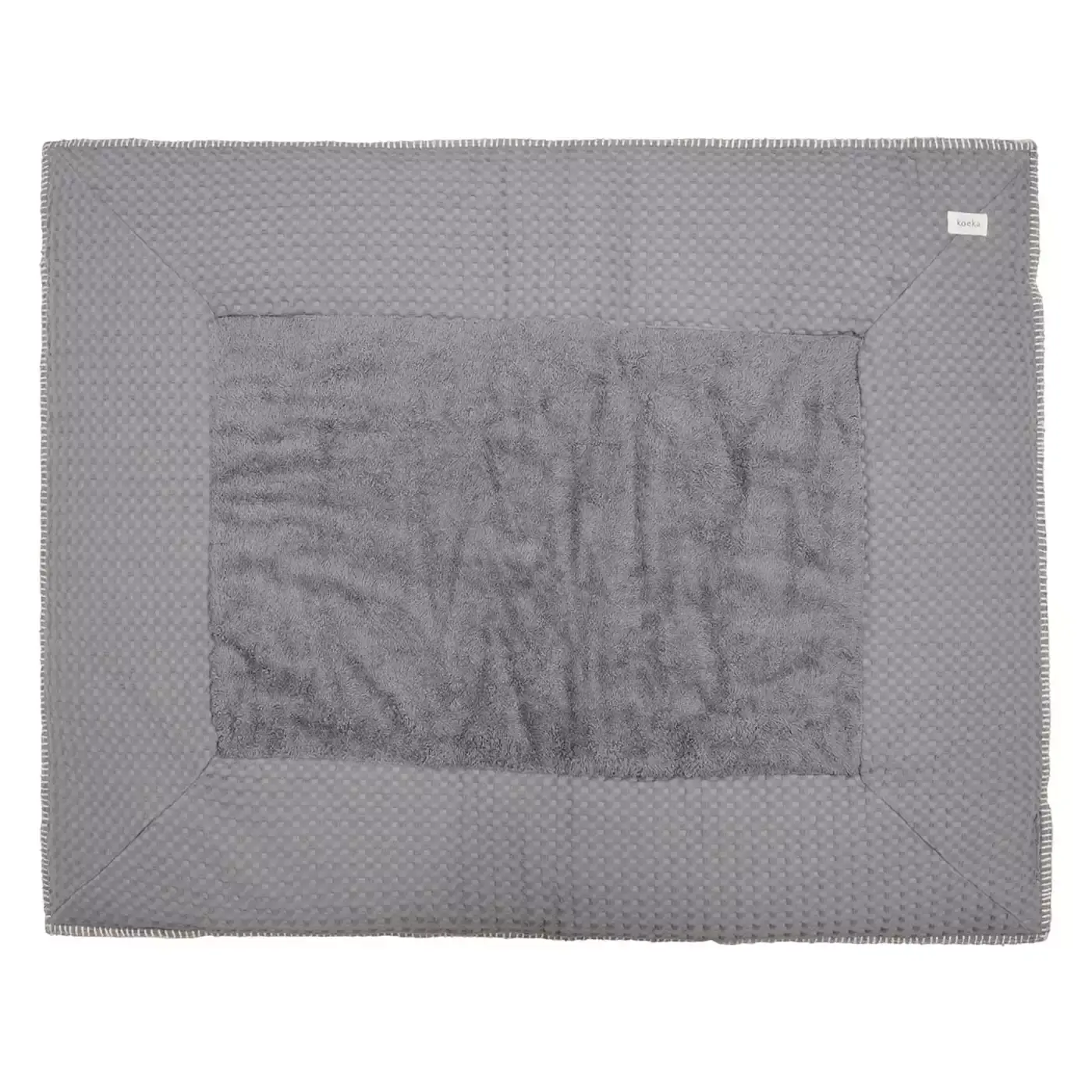 Krabbeldecke Amsterdam Steel Grey / Sand - Jamouz