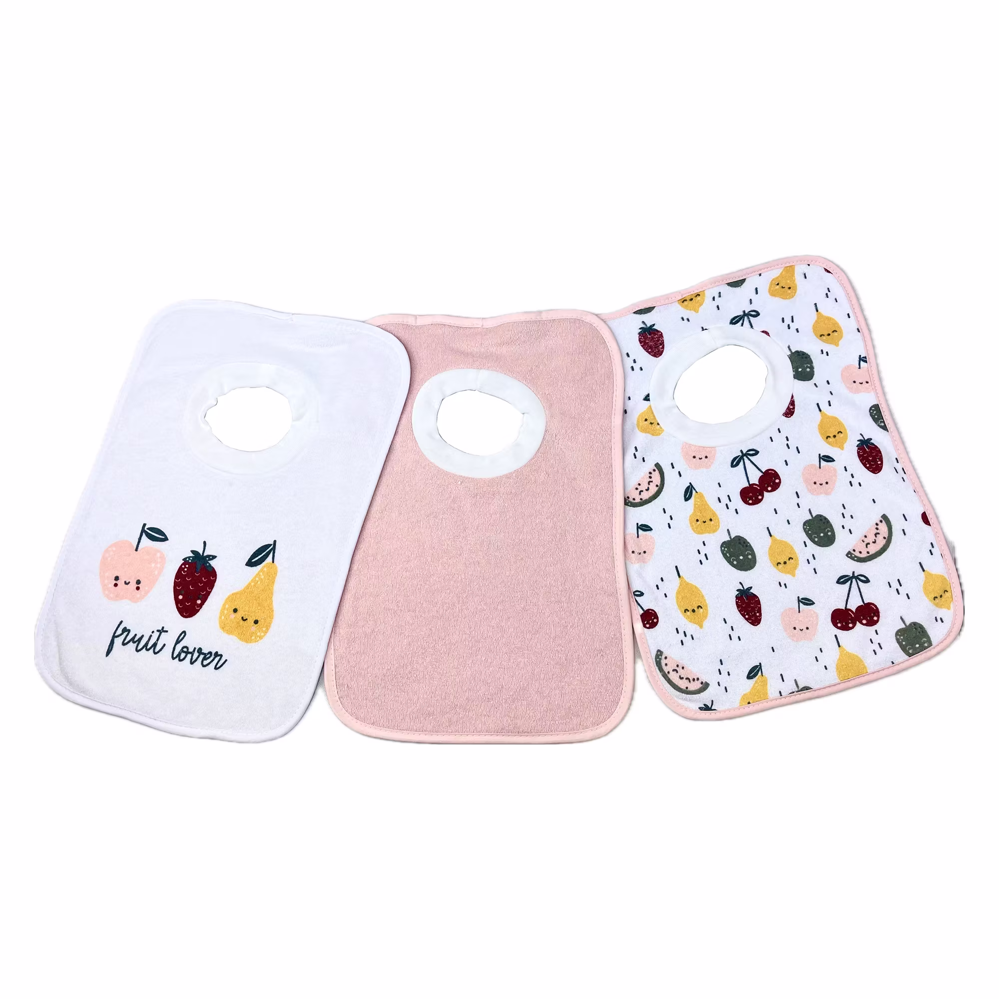 3er-Pack Schlupflätzchen Fruit Lover - Jamouz