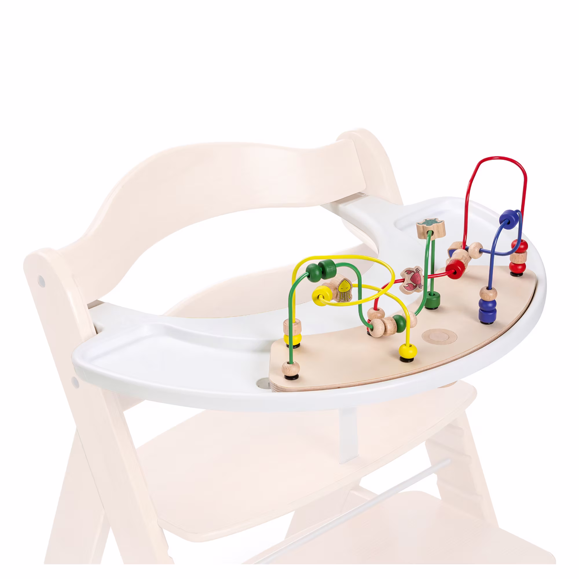 Alpha Play Moving Set Water Animals inkl. Play Tray White - Jamouz