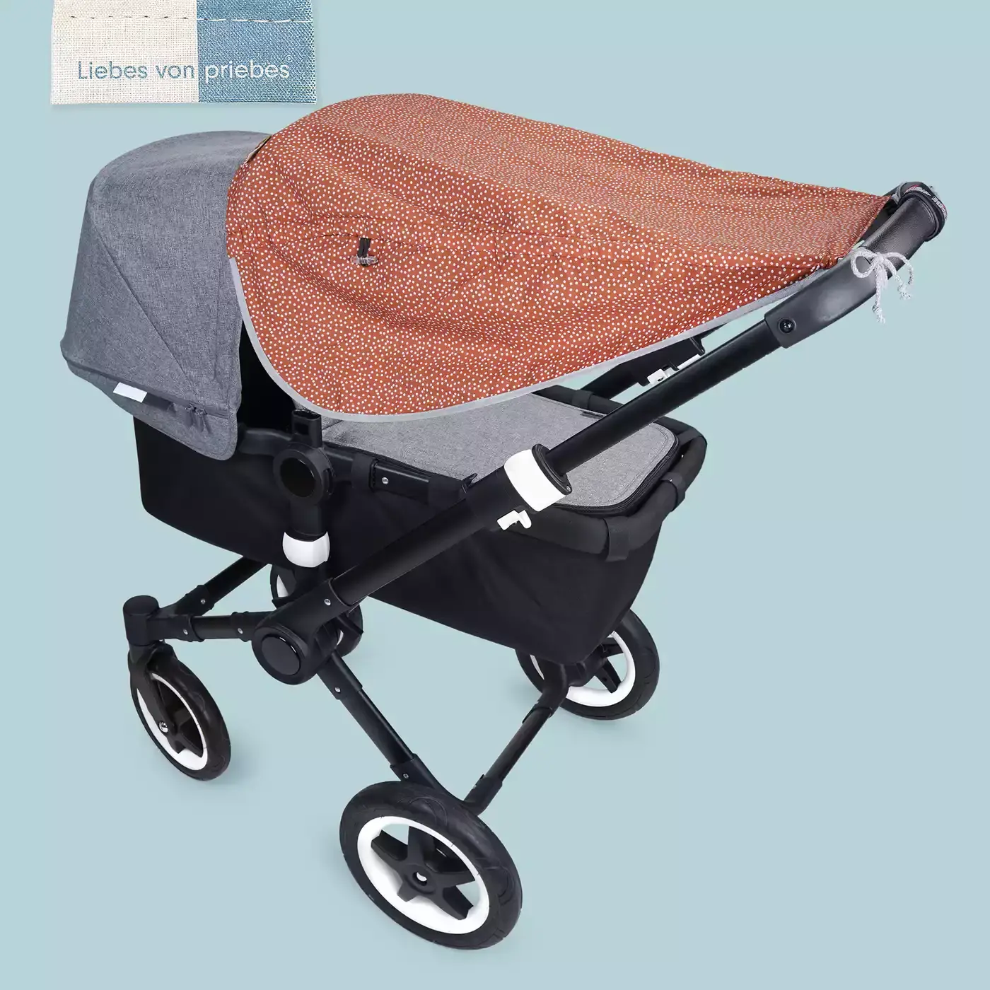 Sonnensegel Johanna Mini Dots Terracotta - Jamouz