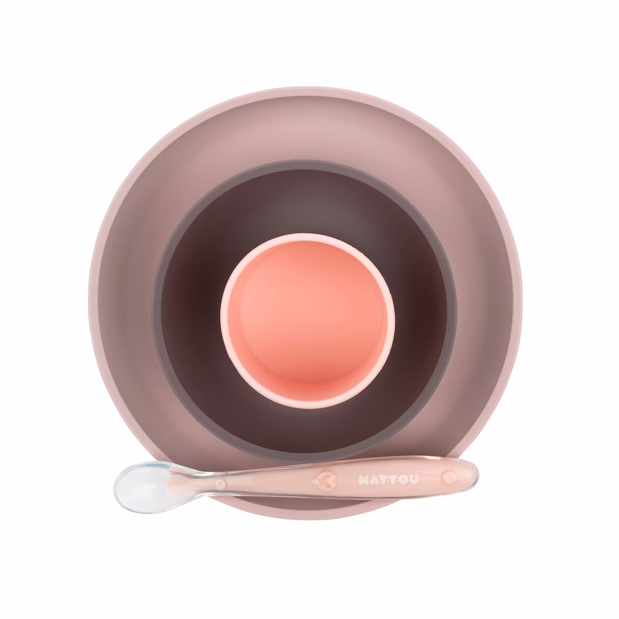 Esslern-Set rosa/aubergine - Jamouz