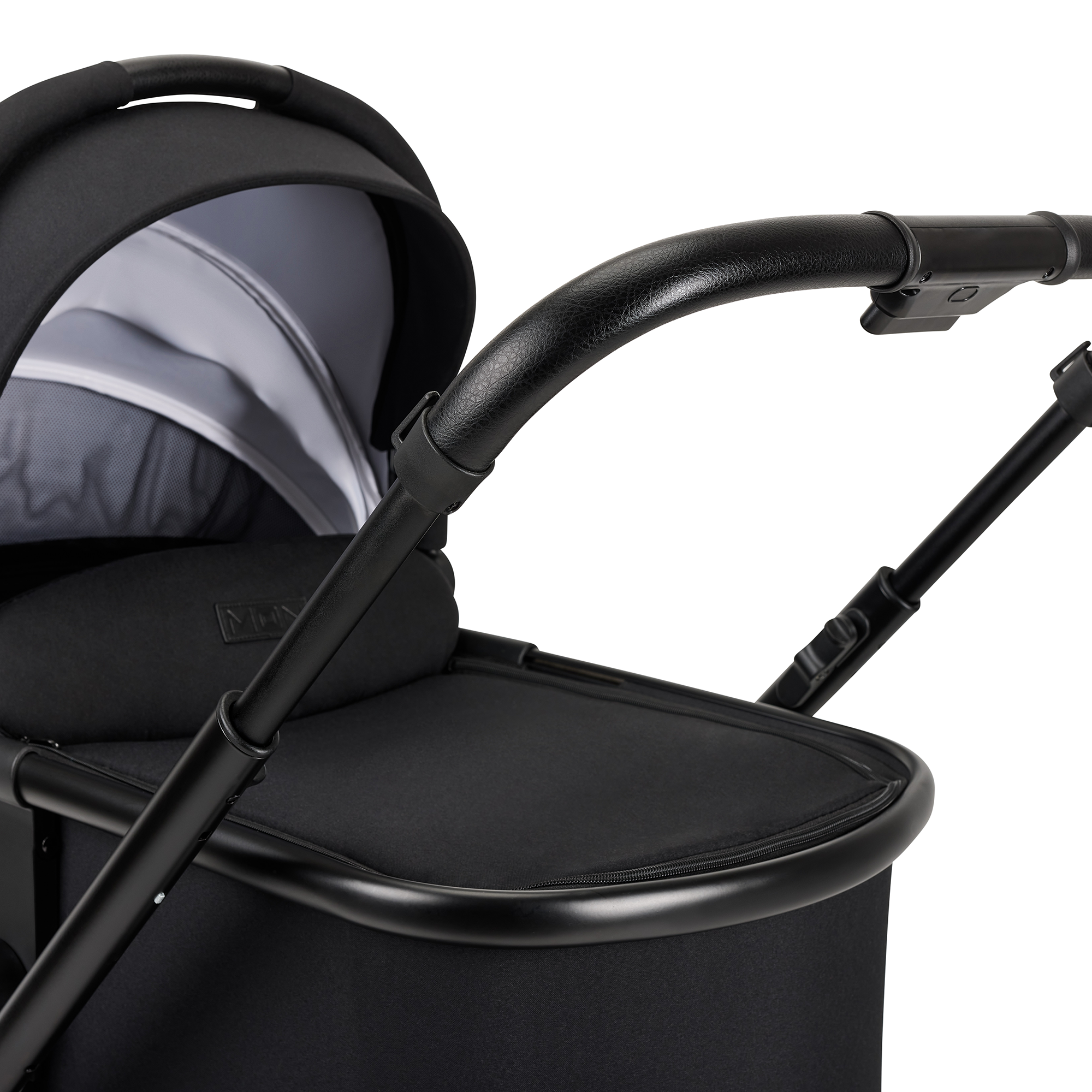 CLICC Set Black Melange mit Babyschale Cosmo - Jamouz