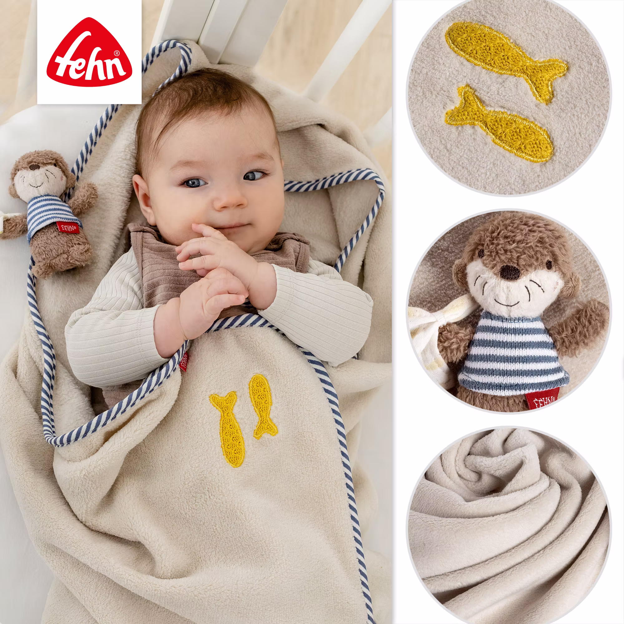 Kuscheldecke Otter - Jamouz