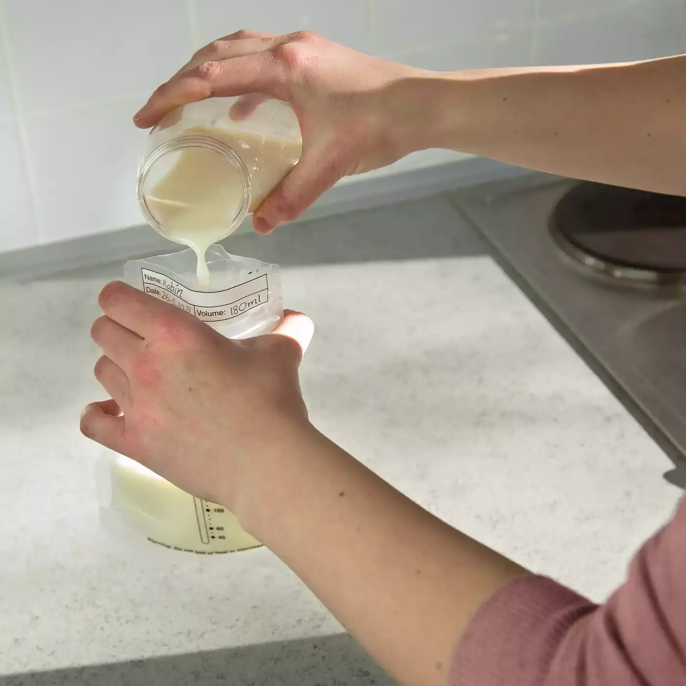 Aufbewahrungsbeutel für Muttermilch - Jamouz