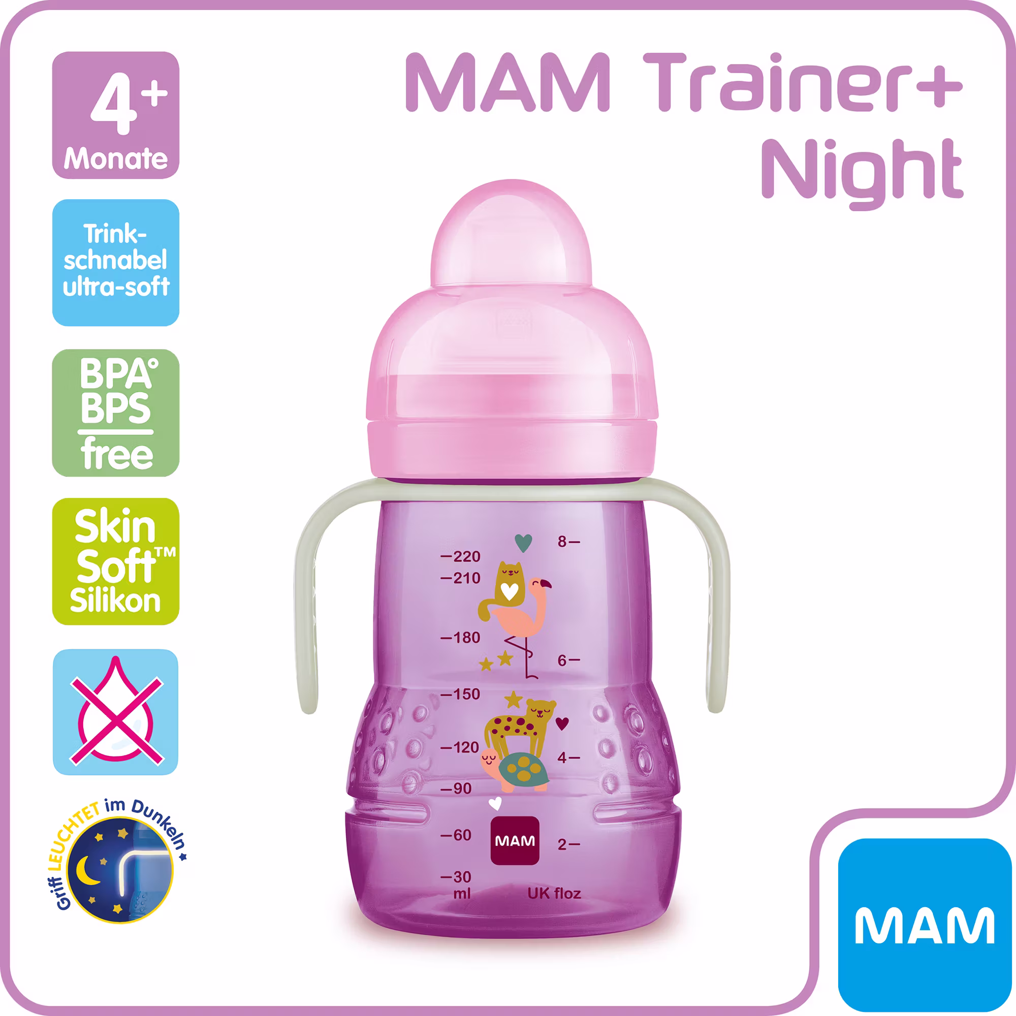 Trainer+ Night Schildkröte 220ml - Jamouz