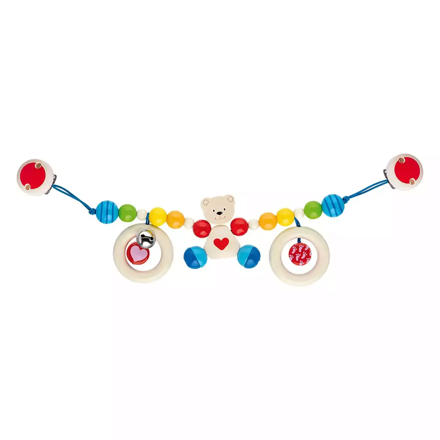 Kinderwagenkette Herzbären - Jamouz