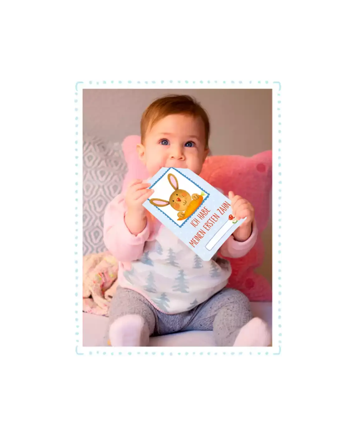 BabyGlück Fotokarten-Box Babys erstes Jahr - Jamouz