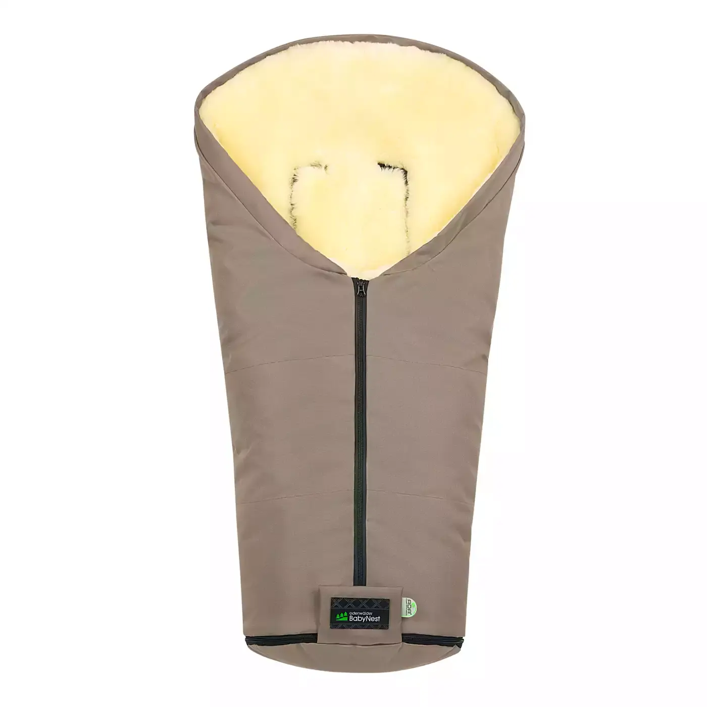 Lammfell-Fußsack Henry Chocolate - Jamouz