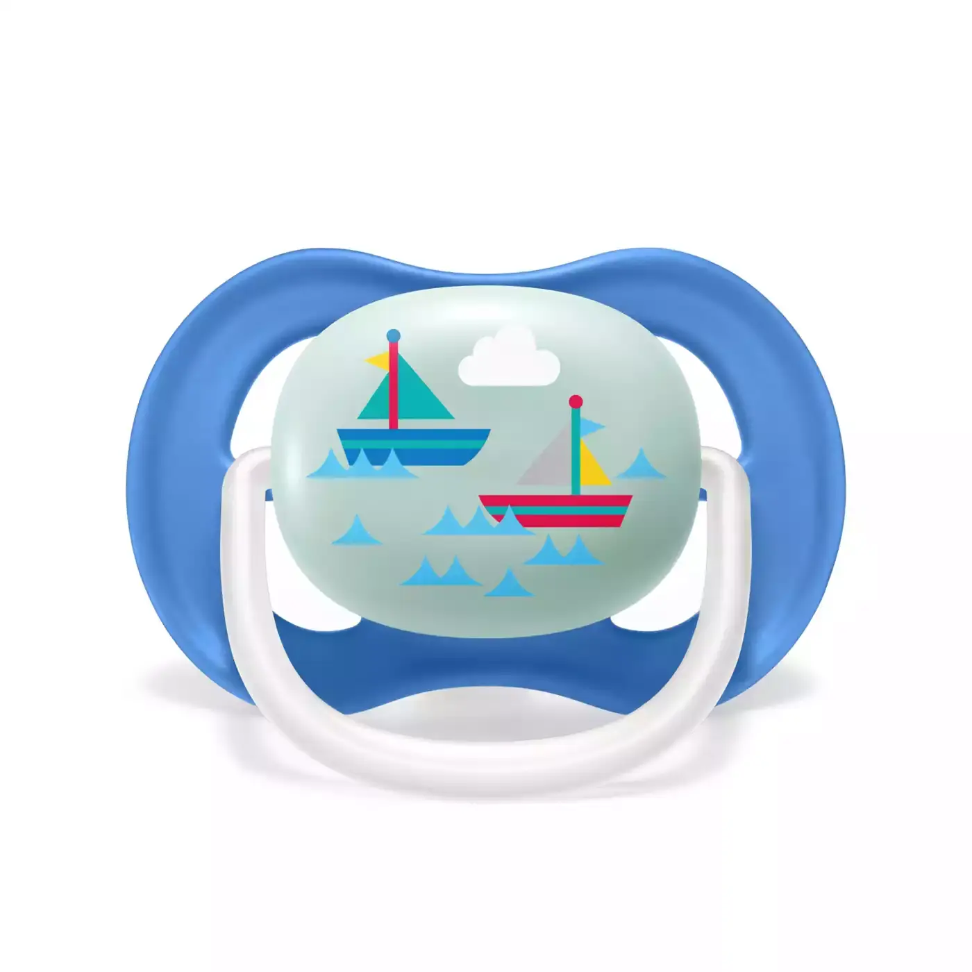 Beruhigungssauger Ultra Air 6-18 Monate Happy Boy - Papa Boat SCF080/03 - Jamouz
