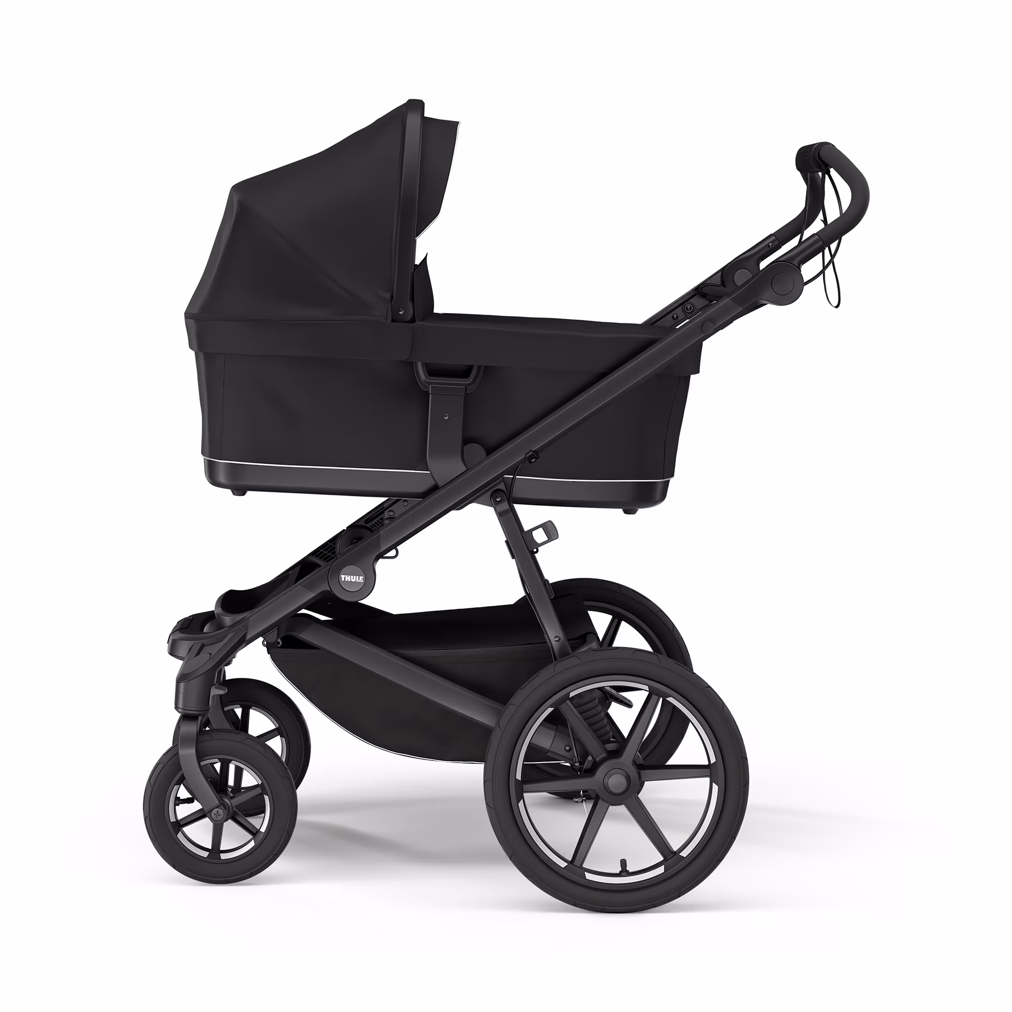 Set Urban Glide 4-wheel Soft Beige mit Wanne - Jamouz
