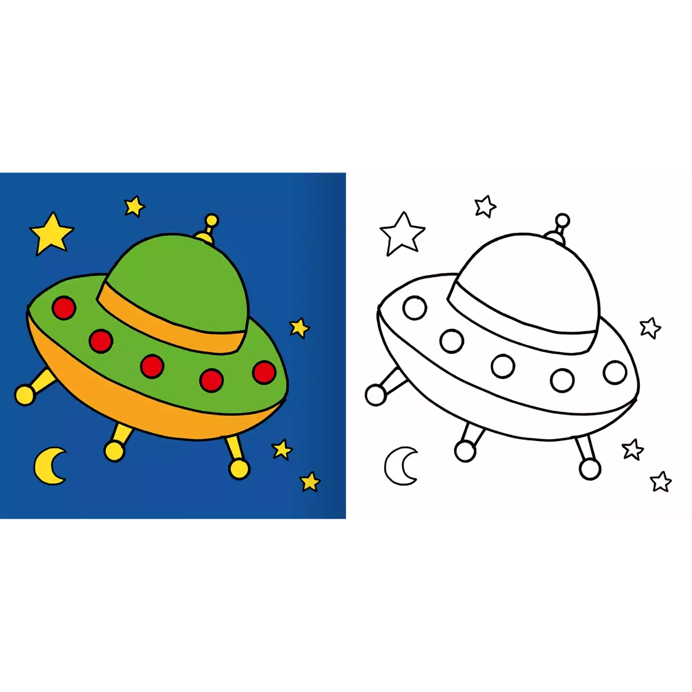 Mein erstes kunterbuntes Malbuch - Jamouz