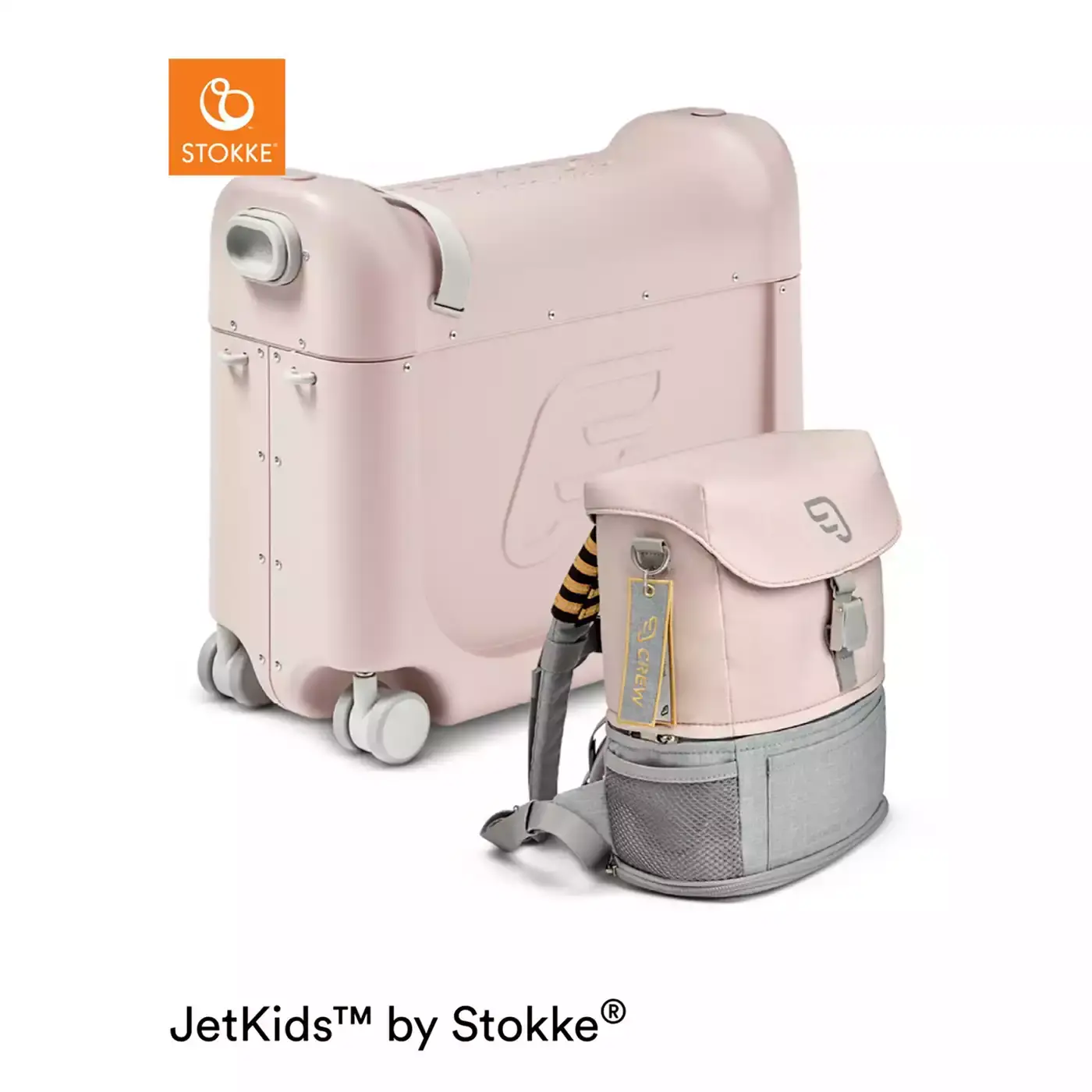 Jetkids™ Bundle BedBox™ & Crew Back Pack Sky Blue - Jamouz