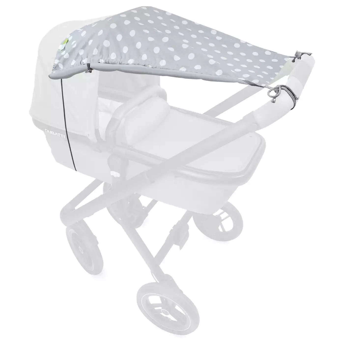 Sonnensegel Johanna Polka Grau - Jamouz