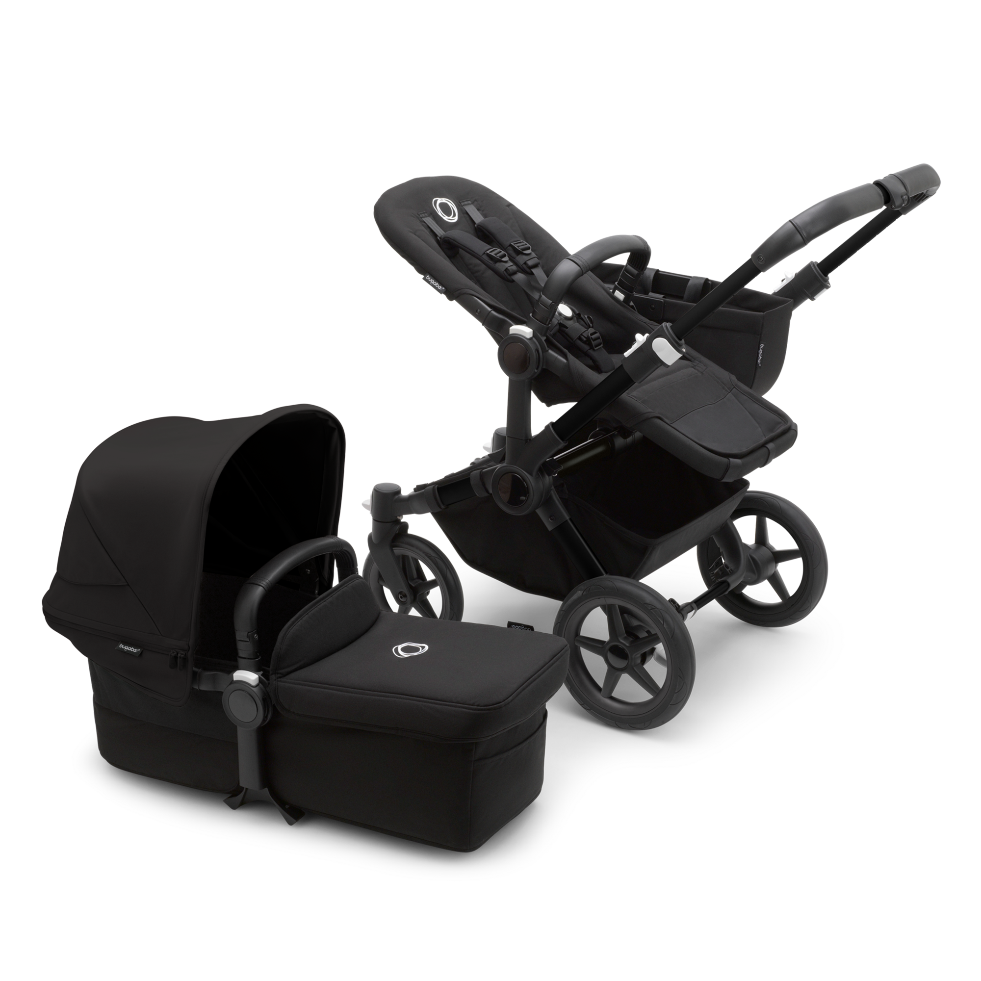 Donkey 5 Mono-Kinderwagen, erweiterbar, Forest Green - Jamouz