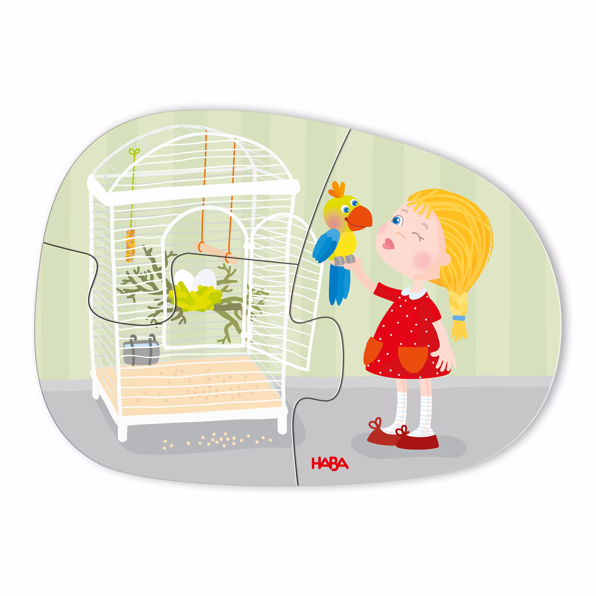 6 erste Puzzles Haustiere - Jamouz