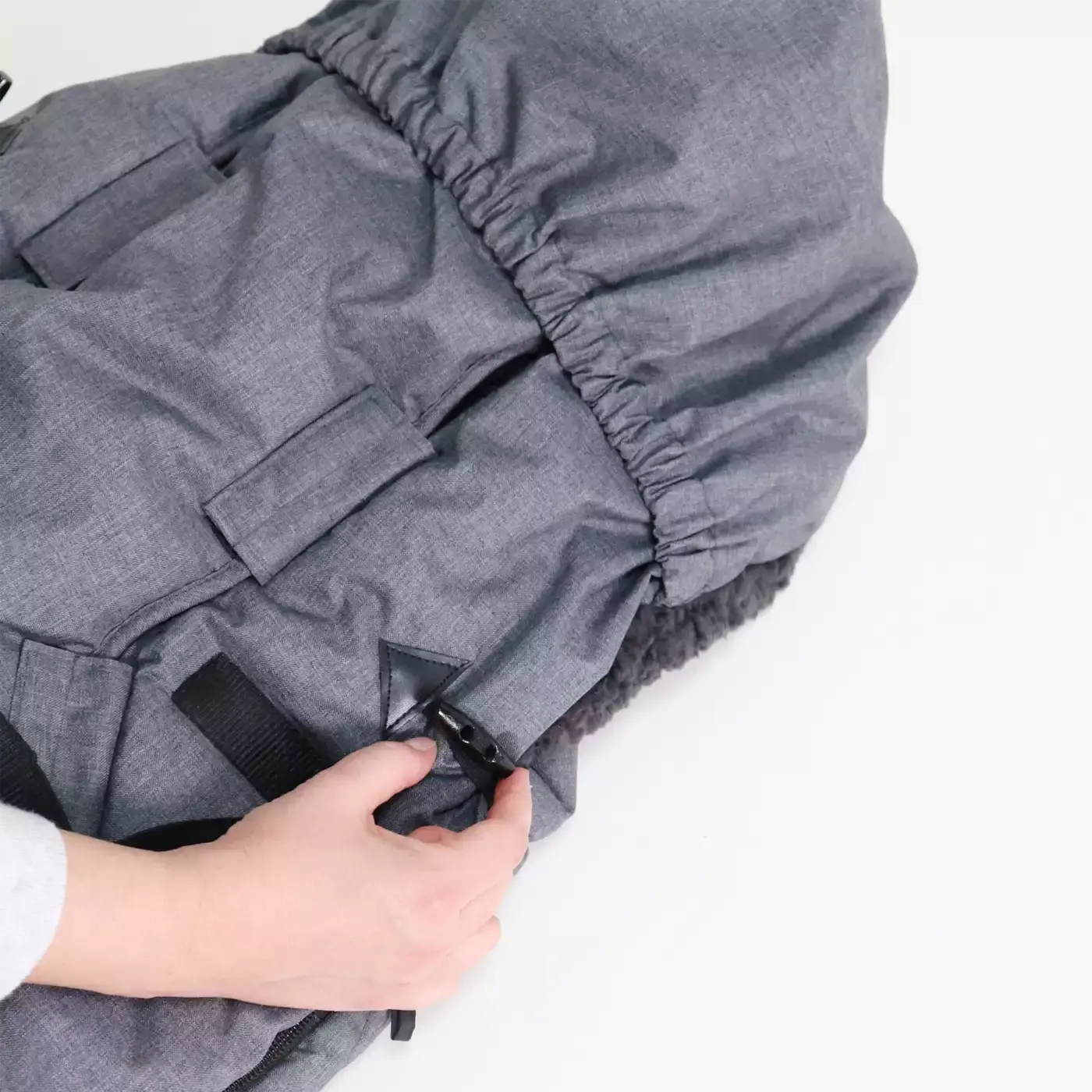 Fußsack XL Too Black Melange - Jamouz