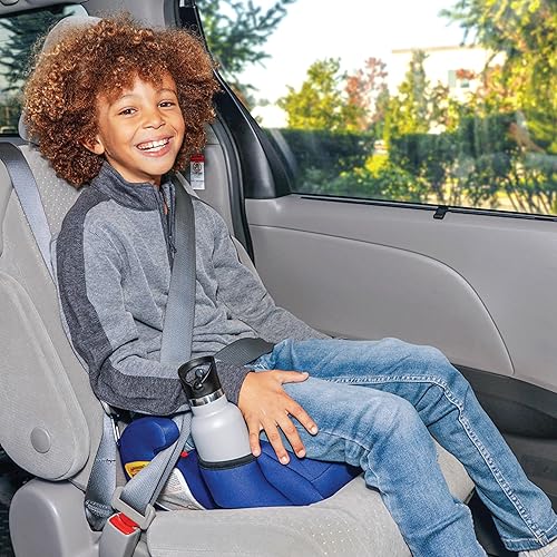 Diono Solana, No Latch, Pack of 2 Backless Booster Car Seats, Lightweight, Machine Washable Covers, Cup Holders, Black - Jamouz