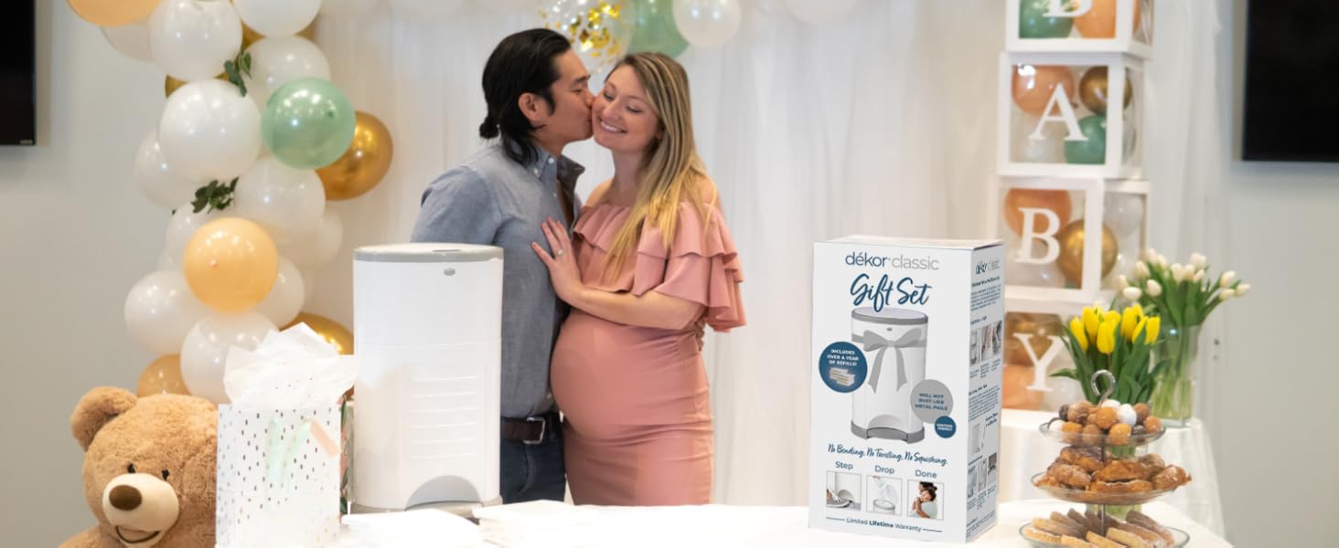 Dekor Diaper Pail Gift Set