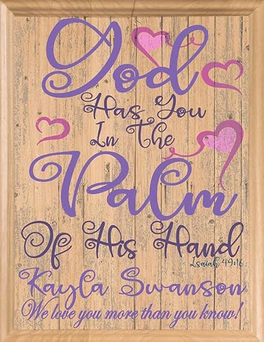 Baptism Gift Blessing Personalized Christening Gifts - for Boys Baby Girls Babies Made in USA (My Baptism) - Jamouz