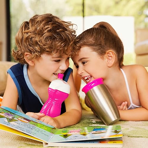 Munchkin® Click Lock™ Bite Proof Sippy Cup, 9 Ounce,2 Count (Pack of 1), Plastic, Blue/Green - Jamouz