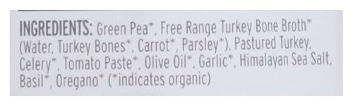 Serenity Kids Bone Broth Puree Made with Organic Veggies - Clean Label Project Purity Award Certified - 3.5 Ounce BPA-Free Pouch - Free Range Turkey Bolognese - 6 Count - Baby Food Turkey Bone Broth - Jamouz