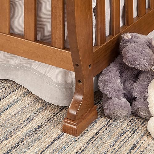 DaVinci Kalani 4-in-1 Convertible Crib in White, Greenguard Gold Certified - Jamouz