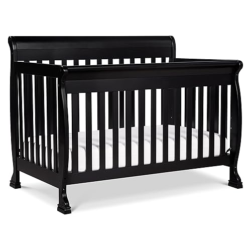 DaVinci Kalani 4-in-1 Convertible Crib in White, Greenguard Gold Certified - Jamouz