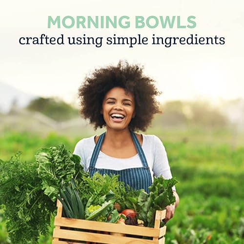 Gerber Organic Grain & Grow Morning Bowl, Oats, Red Quinoa & Farro with Tropical Fruits, 4.5 Ounce (Pack of 8) - Jamouz