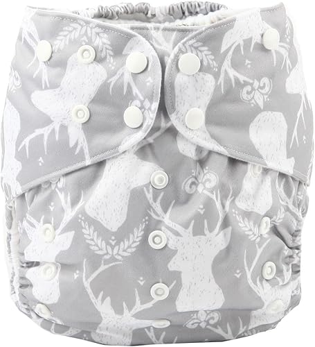 2 to 7 Years Old Junior Big Cloth Diaper Pocket Reusable Baby Kids Toddler (Be Brave) - Jamouz