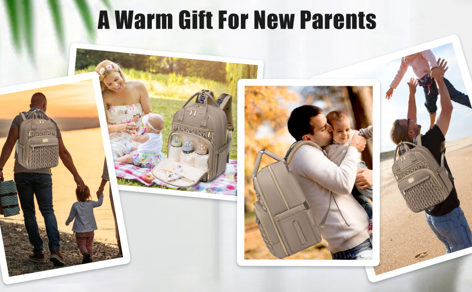 diaper bag with changing pad