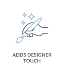 Adds Designer Touch