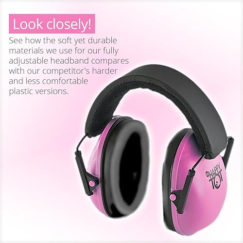 Noise Cancelling Headphones for Kids, Adjustable Baby Ear Protection Earmuffs with Ergonomic Design - Jamouz