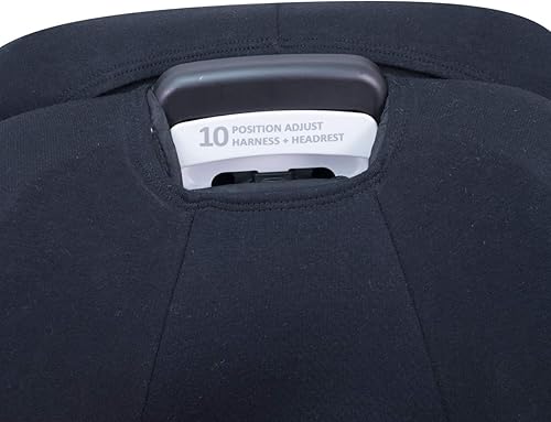 JYOKO Kids Cotton Cover Liner for car seat Compatible with Graco 4Ever DLX 4-in-1 (Cover, Black Series) - Jamouz