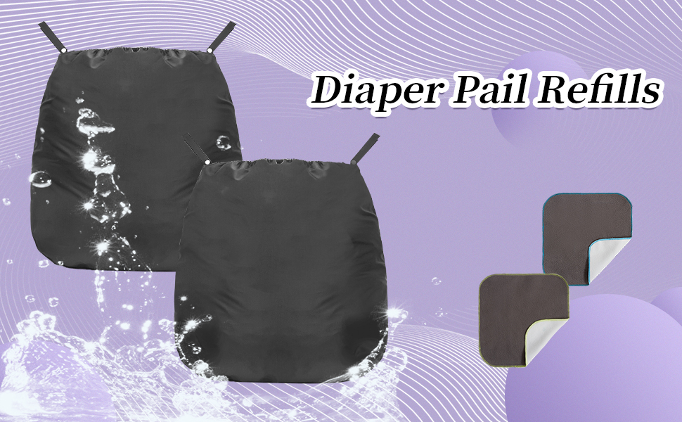 adult diaper pail