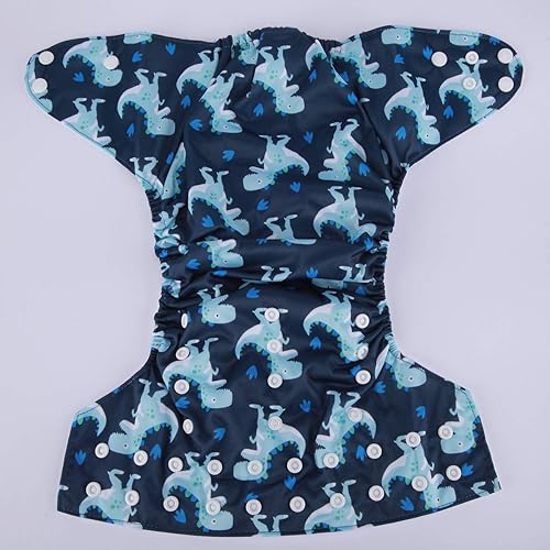 2 to 7 Years Old Junior Big Cloth Diaper Pocket Reusable Baby Kids Toddler (Be Brave) - Jamouz