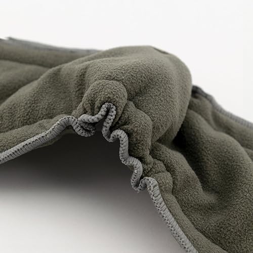 ALVABABY Reusable 5 Layers 12 Pack Inserts with Gussets for Baby Cloth Diaper and Cloth Diapers Covers 12FLN - Jamouz