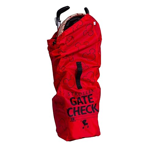 J L Childress Stroller Gate Check Bag - Red - Jamouz
