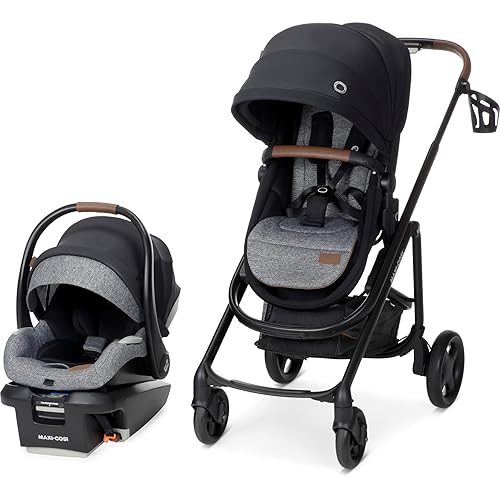 Maxi-Cosi Tayla™ Max Travel System, Baby Stroller and Car Seat Combo, Car Seat Stroller Combo, Desert Wonder - Jamouz