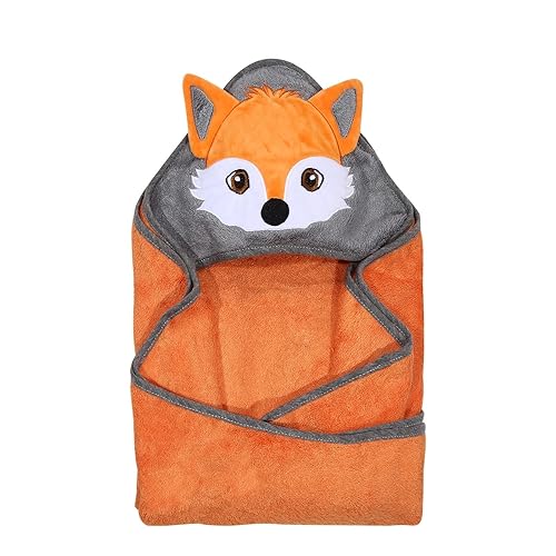 Toddler Bath Towel - Viscose from Bamboo & Cotton Blend for Delicate Skin - Super Soft Thick 600GSM - Ideal Toddler Boy and Girl Bath Essentials 35'x35' Bath Towel - Baby Towel with Hood - Jamouz