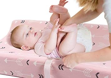 Stretchy Changing Pad Covers for Boys Girls,2 Pack Jersey Knit,Elephant & Whale - Jamouz