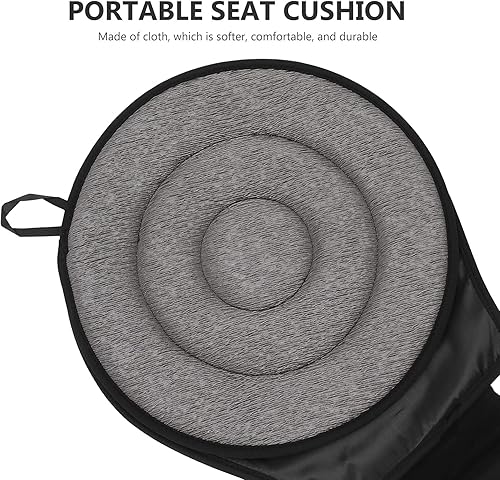 Wakauto 1pc Car Swivel Seat Cushion 360 Degree Rotating Cushion Multifunctional Heightening Car Seat Pad Round Disc Rotary Chair Cushions Pad for Elderly - Jamouz