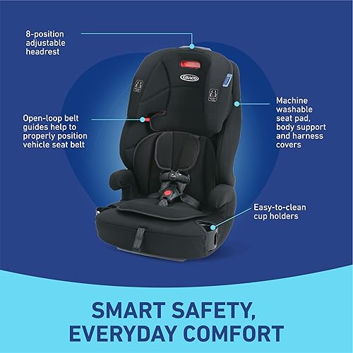 Graco Tranzitions 3 in 1 Harness Booster Seat - Jamouz