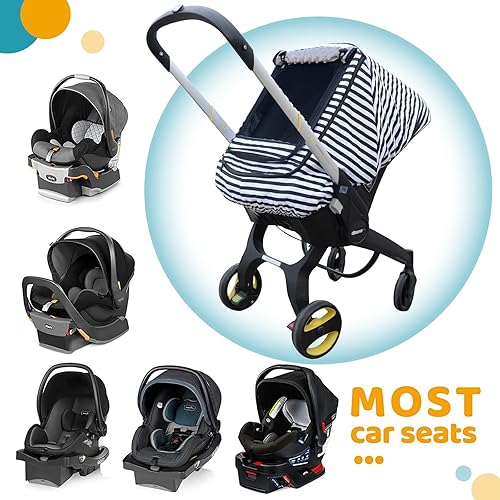 Winter Baby Stroller Bunting Bags and Carseat Canopies Cover to Protect Baby from Cold Wind, Super Warm Plush Fleece Baby Carrier Cover for Infant Boys Girls, Keeps Babies Warm and Cozy.Black - Jamouz