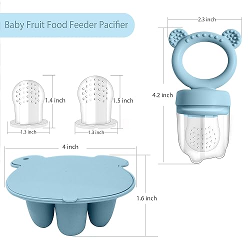 Baby Food Freezer Tray and Teething Popsicle Molds – The Perfect Solution for Your Little One's Teething and Feeding Needs - Jamouz