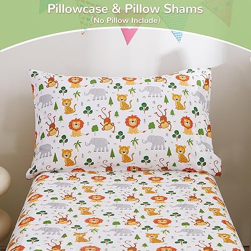 Viviland Boys Gamer Toddler Comforter Sets, Soft Toddler Bedding Set, Video Game Microfiber Toddler Bed Set - Jamouz