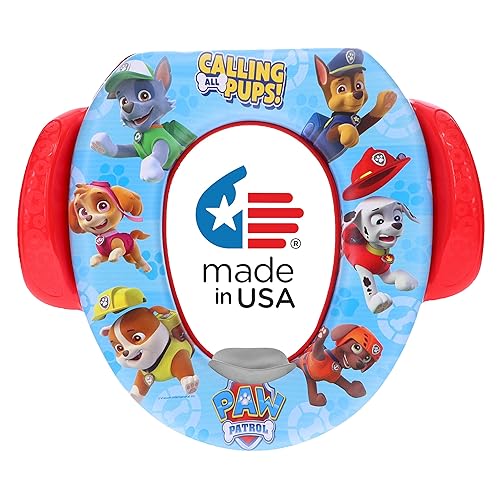 Nickelodeon PAW Patrol 'Calling All Pups' Soft Potty Seat and Training - Cushion, Baby Training, Safe, Easy to Clean - Jamouz