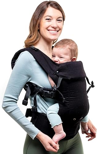 Beco Baby Carrier Gemini Newborn to Toddler-Front, Back and Hip Seat Carrier,Baby Carrier Backpack & Baby Front Carrier with Adjustable Seat,Ergonomic Baby Holder 7-35lbs (Grey) - Jamouz