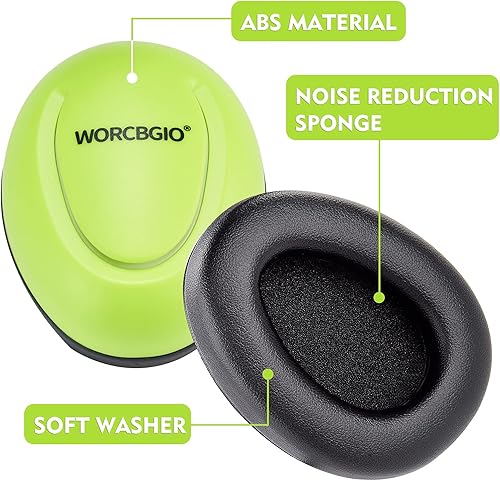 Infant Ear Protection Noise Cancelling Baby Ear Muffs, Toddler Hearing Protection with Adjustable Elastic Headband - Jamouz