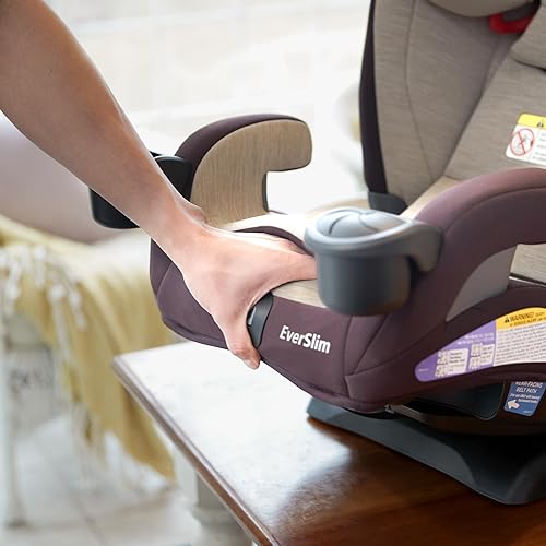 Safety 1st Everslim DLX Slim Convertible Car Seat– A 4-in-1 Convertible Child Safety Car Seats; Baby Car Seats for 5-100 lbs, Dunes Edge - Jamouz